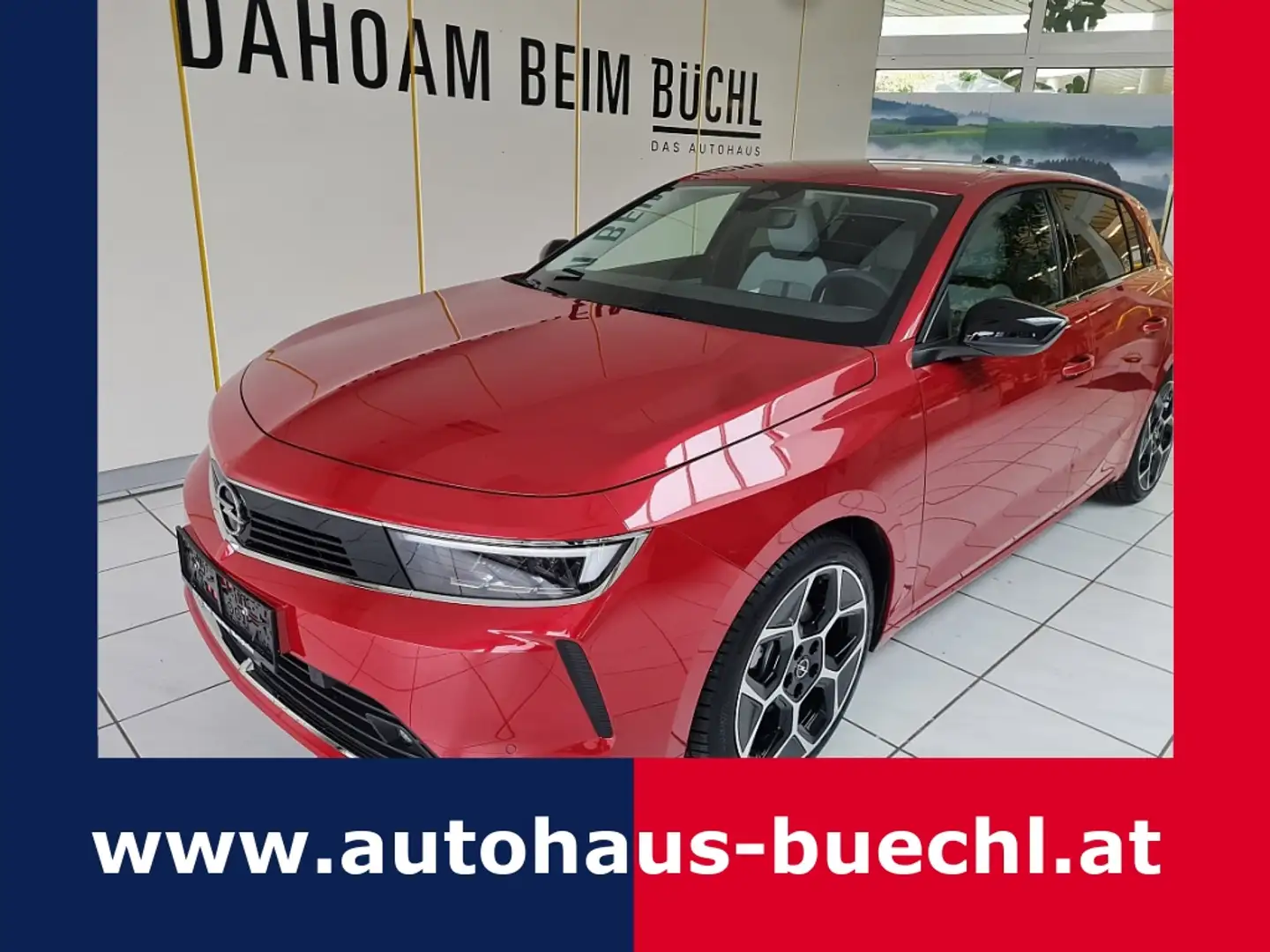 Opel Astra 1,5 CDTI Elegance Aut. Rosso - 1
