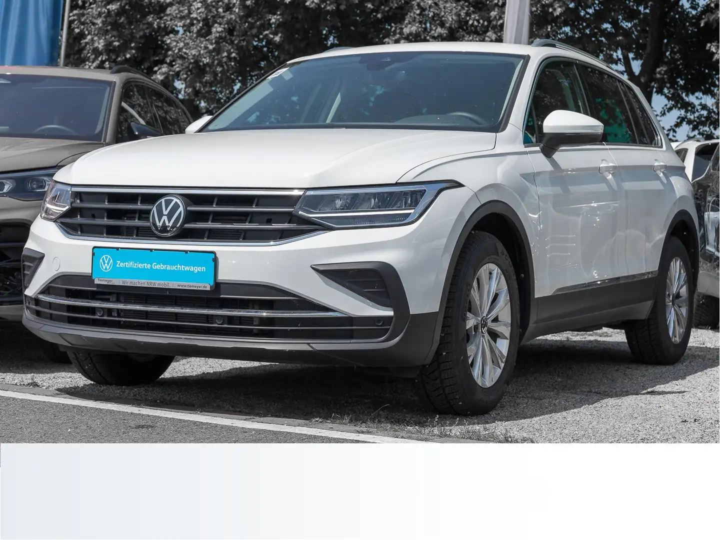 Volkswagen Tiguan 2.0 TDI MOVE LED NAVI KAMERA AHK Weiß - 2