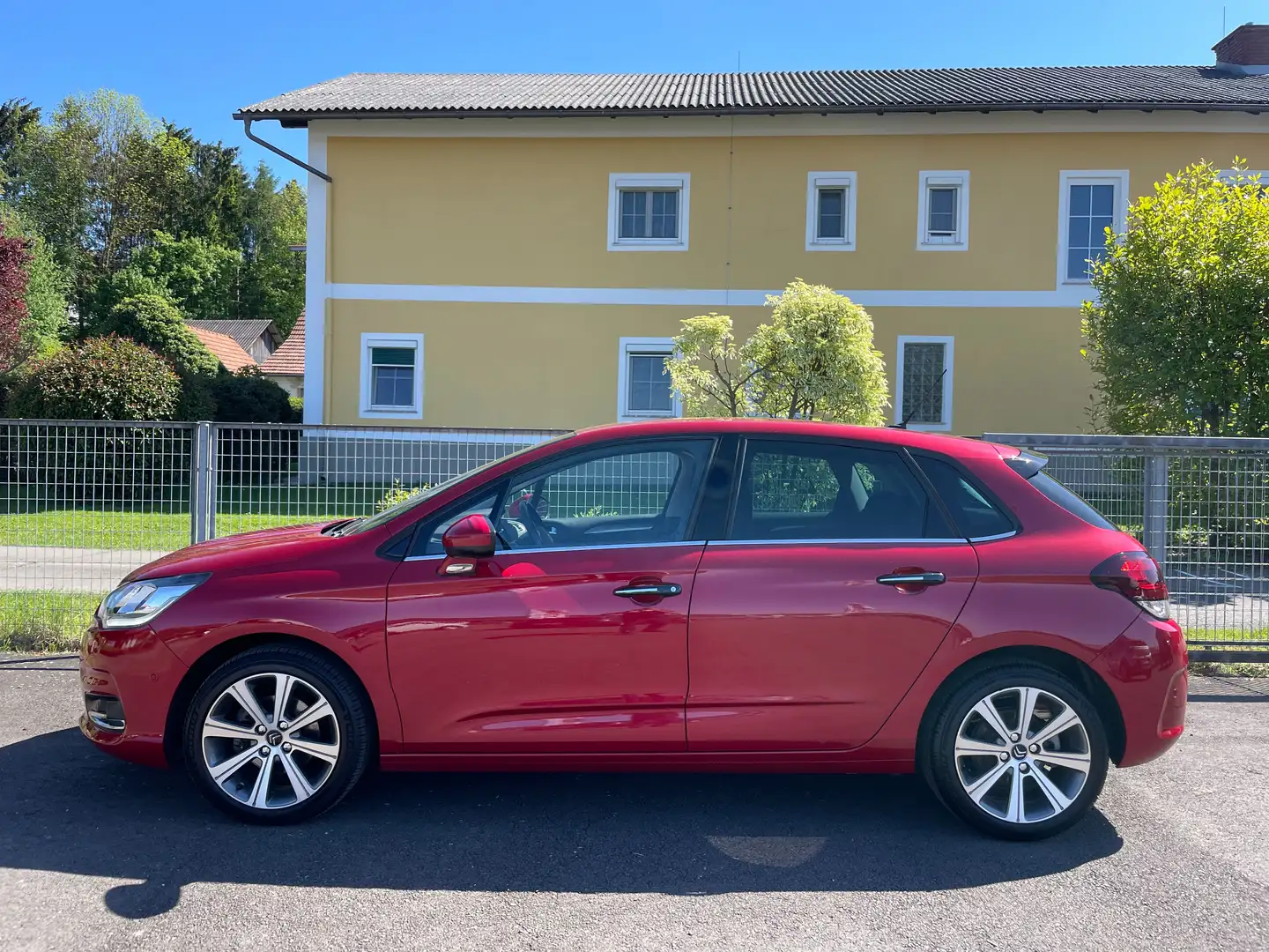 Citroen C4 **1.Besitz**80.000KM** Rot - 2