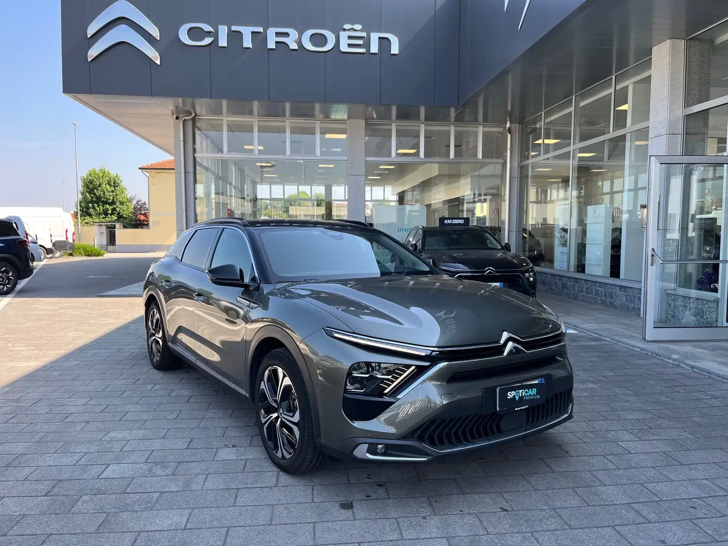 Citroen C5 X 1.6 Plug-In Hybrid 225cv E-EAT8 SHINE PACK USATO Grigio - 1