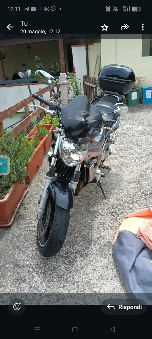 Yamaha FZ 6 Silber - 1