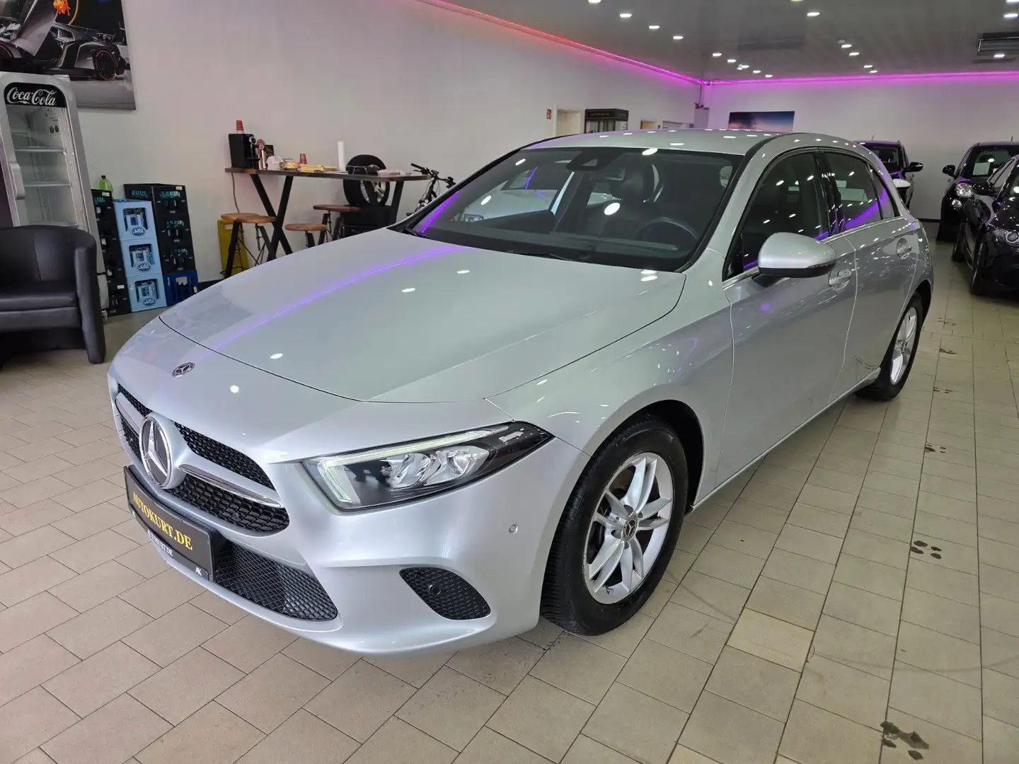 Mercedes-Benz A 200 A -Klasse A 200 Tüv neu Navi Teilleder Zilver - 1