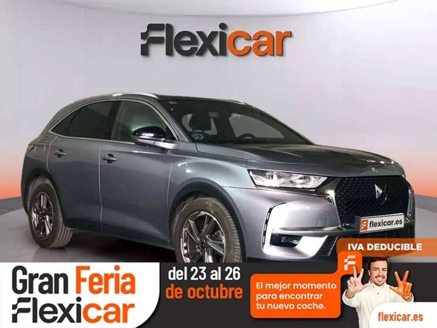 DS Automobiles DS 7 Crossback 1.5BlueHDi Chic Aut. Gris - 1