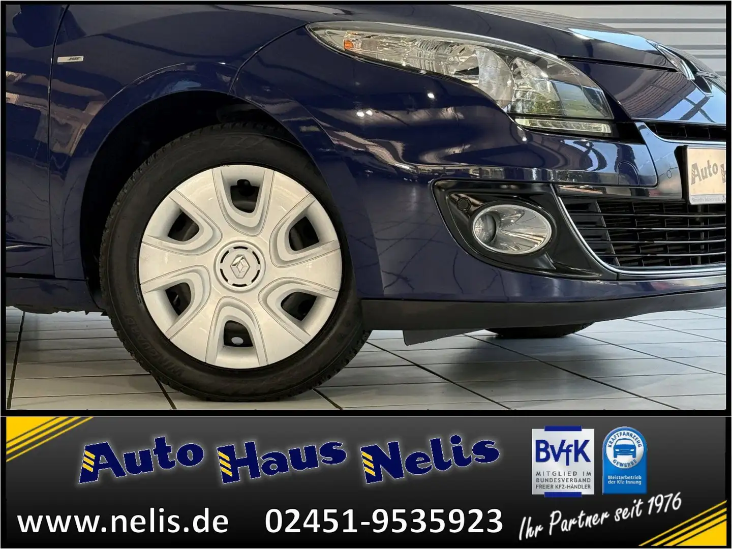 Renault Megane Grandtour 1,6dCi 130 BOSE Edition Navi Ke Blau - 2