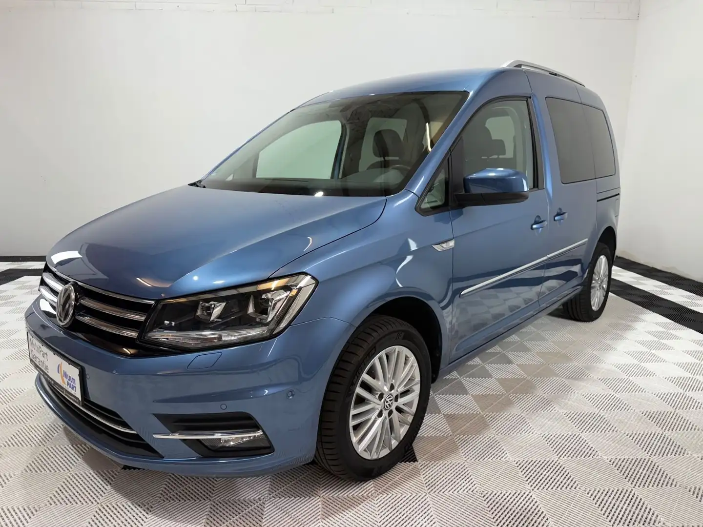 Volkswagen Caddy °Highline°1°Hand°Klima°Navi°Tüv Neu Blau - 1