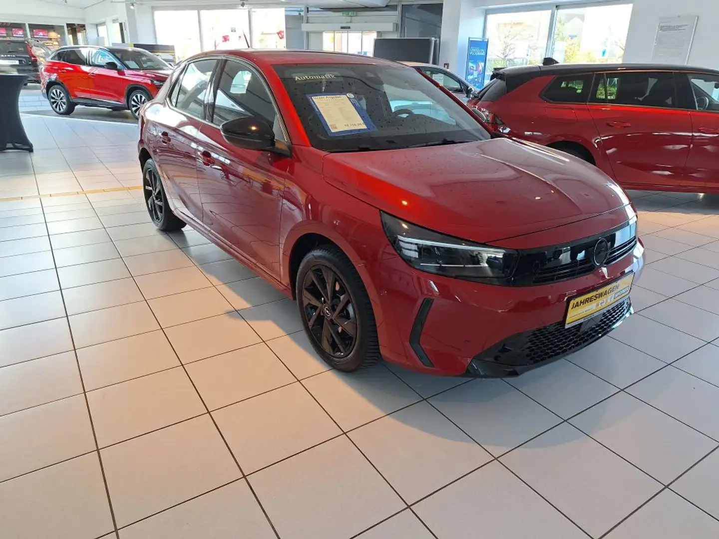 Opel Corsa 1.2 Direct Injection Turbo Automatik GS Rot - 1