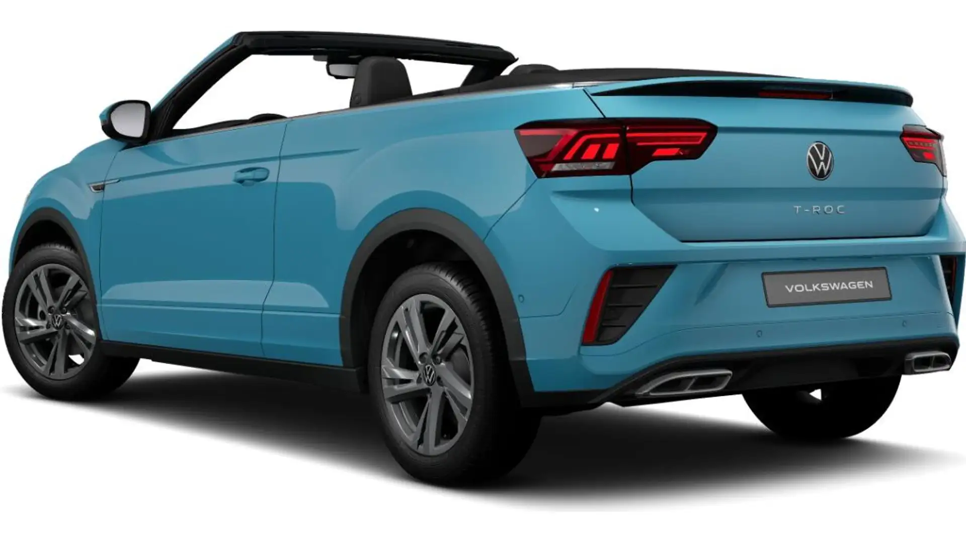 Volkswagen T-Roc Cabrio 1,5 TSI *SONDERLEASING*Frei Konfigurierbar! Blau - 2