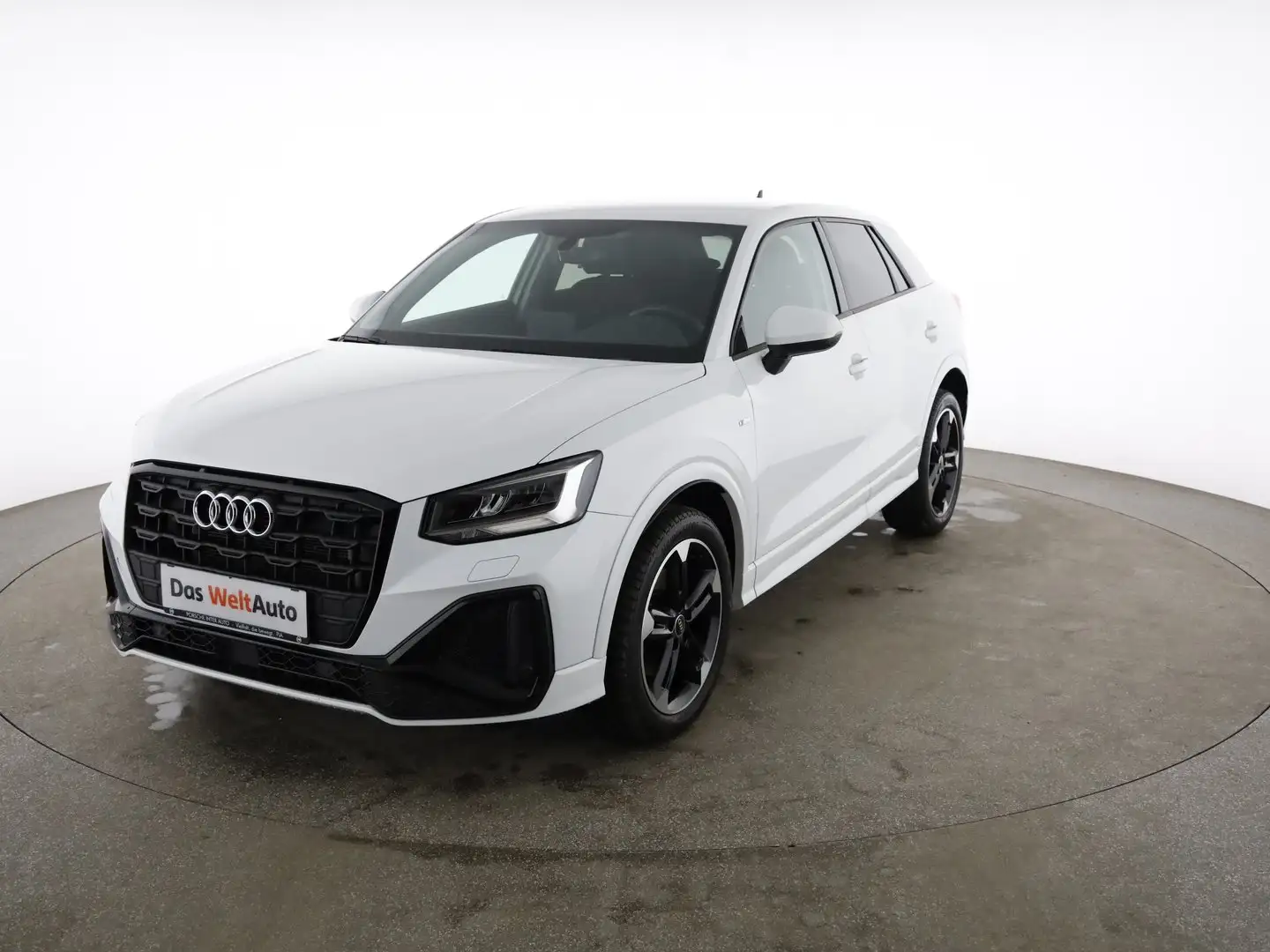 Audi Q2 35 TDI S line Weiß - 1