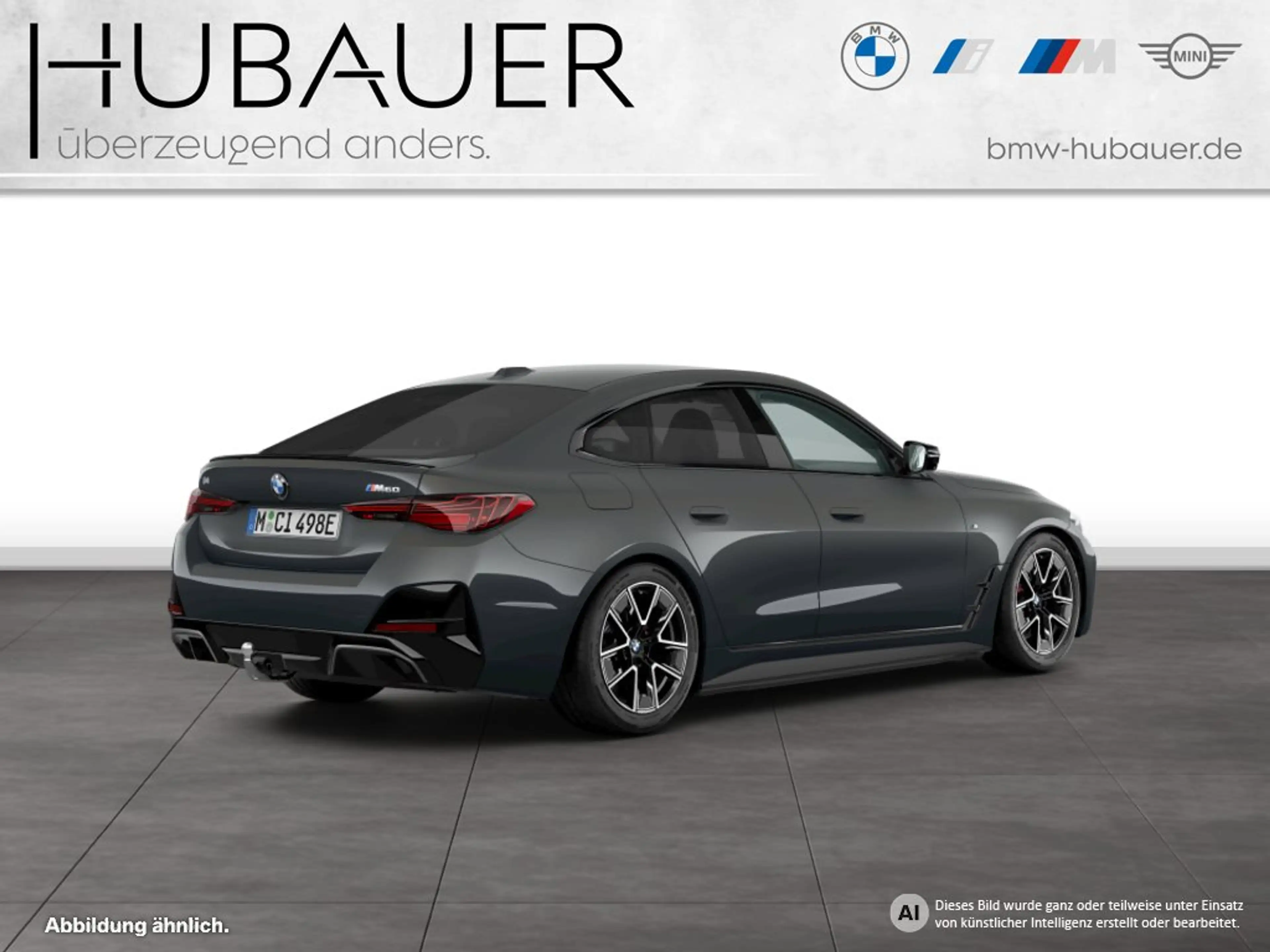 BMW i4 M60 xDrive Gran Coupé [M Sport Pro, AHK, HUD] — photo 2