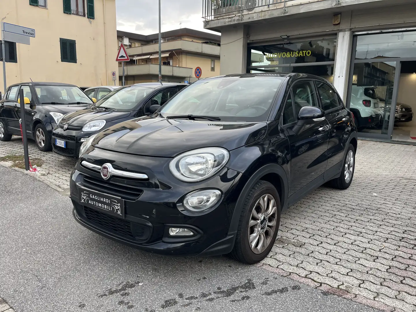 Fiat 500X 500 X 2015 1.3 mjt Popstar 4x2 95cv Noir - 1