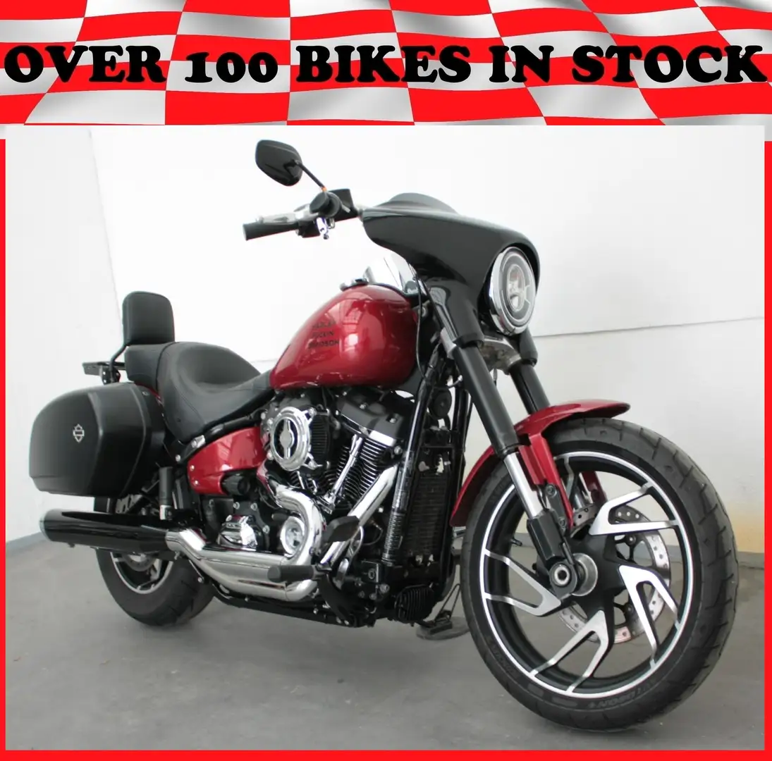 Harley-Davidson Softail FLSB Softail Sport Glide 5HD1... Czerwony - 1