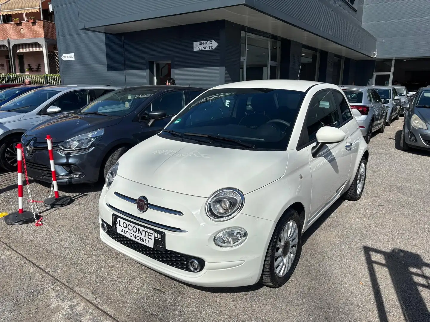 Fiat 500 1.0 hybrid Lounge 70cv Blanc - 1