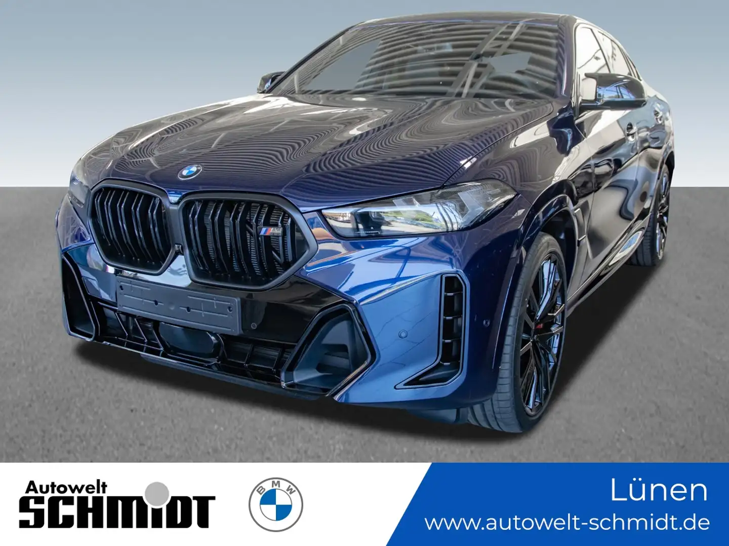 BMW X6 M 60i   UPE 145.820 EUR Blauw - 1