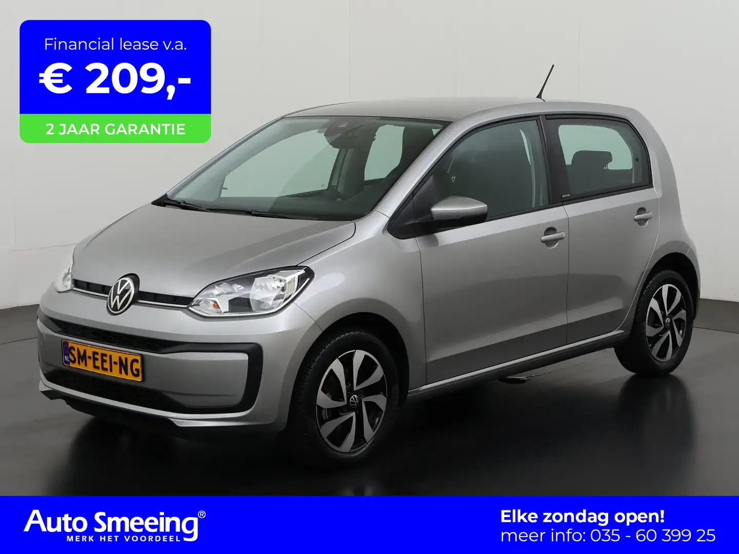 Volkswagen up! 1.0 Active | Camera | Lichtmetalen Velgen | Zondag Grijs - 1