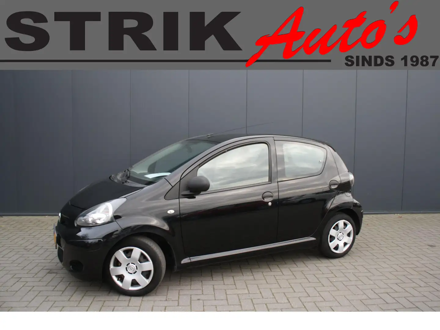 Toyota Aygo 1.0-12V Cool AIRCO - 5-DEURS- 2e EIGENAAR Schwarz - 1
