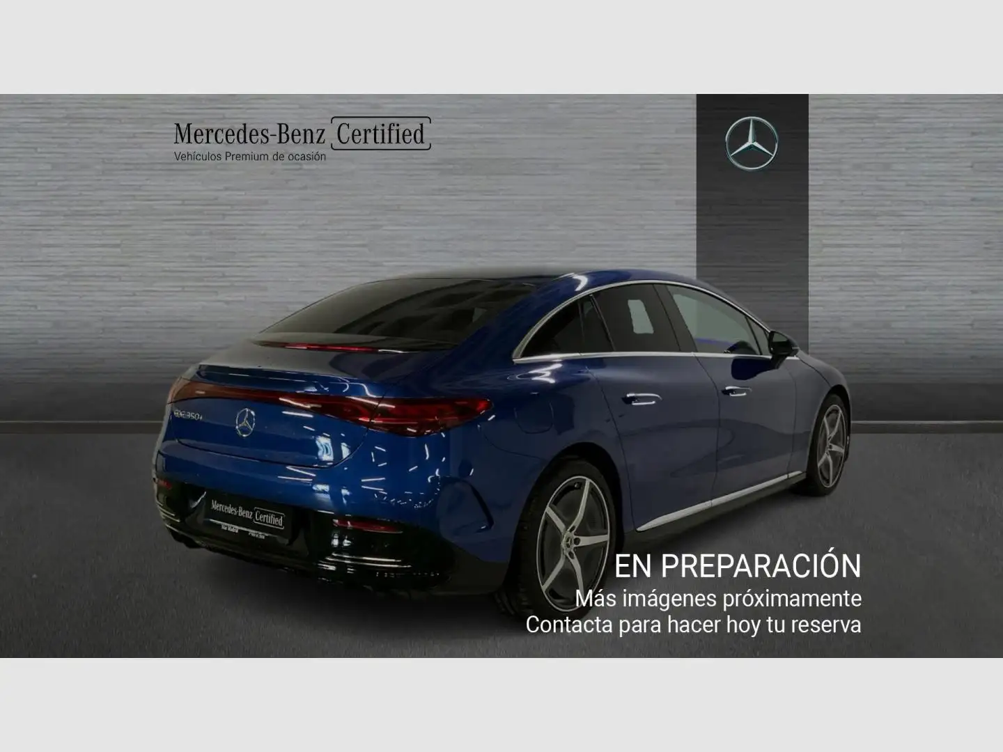 Mercedes-Benz EQE 350 350+ Bleu - 2