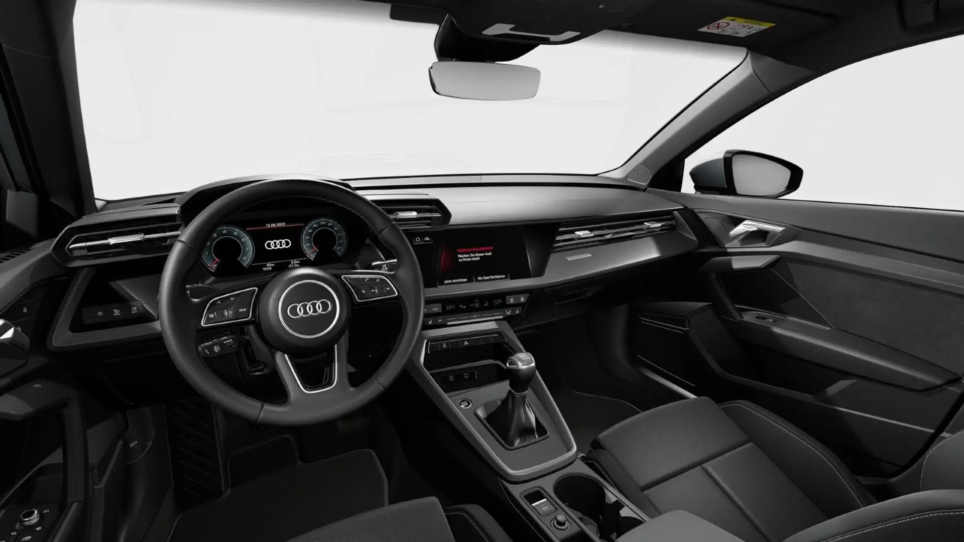 Audi A3 30 TFSI advanced*NAVI-PLUS*LED*VIRT Weiß - 2