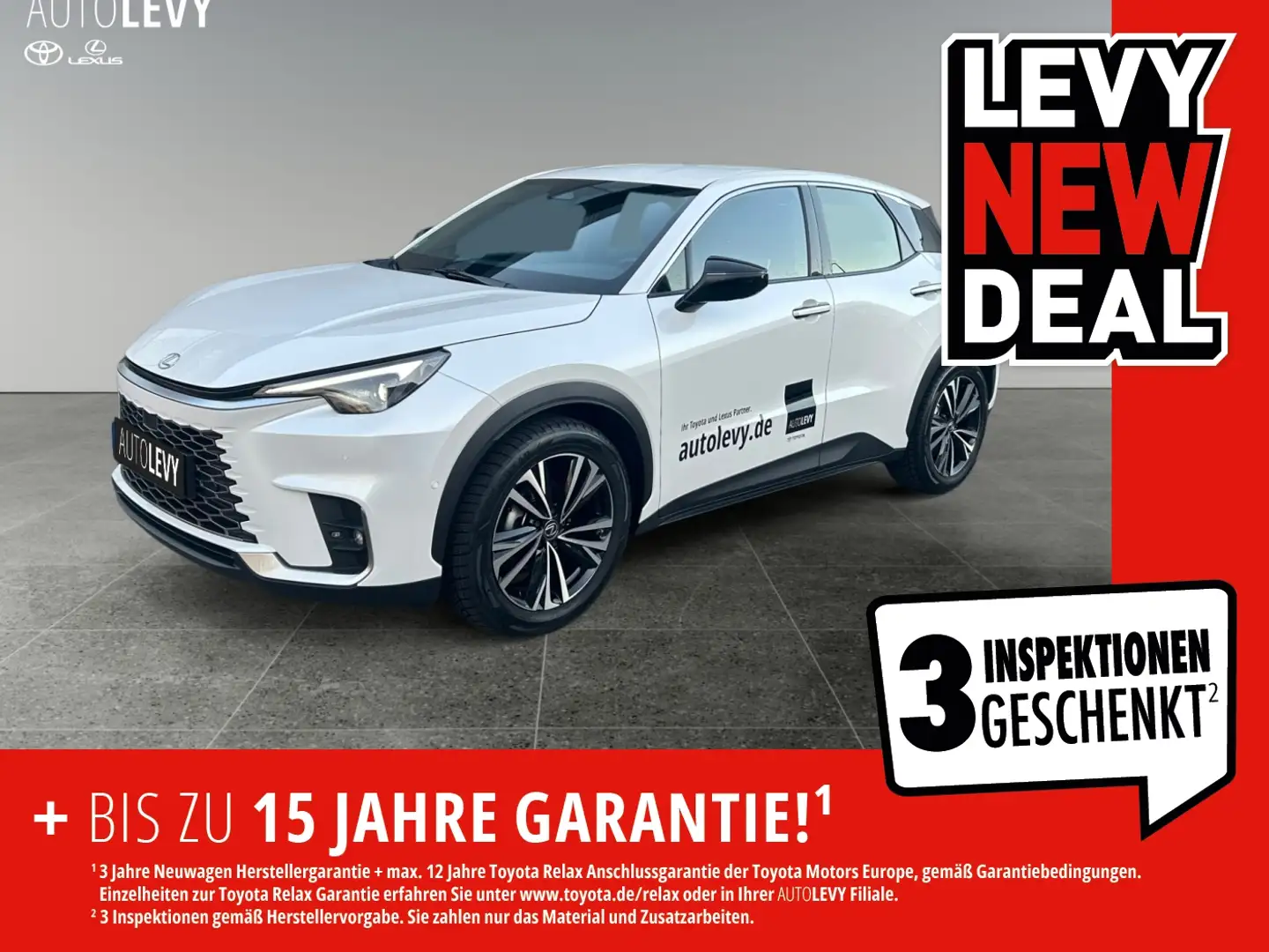 Lexus LBX 1.5 FWD Relax +Safe&Sound Paket+ Weiß - 1