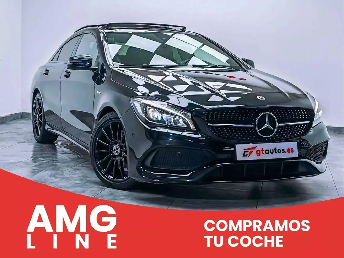Mercedes-Benz CLA 35 AMG 200d Starlight Edition Line 136CV Noir - 2