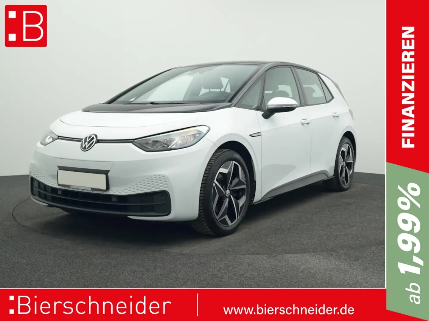 Volkswagen ID.3 Pro S WP NAVI ALU19 ACC SITZH Blanc - 1