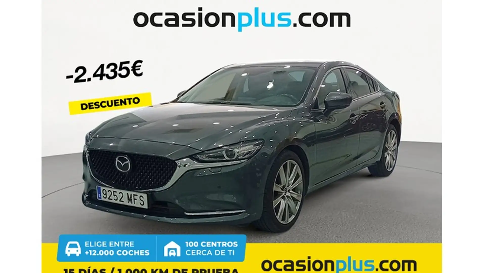 Mazda 6 2.0 Skyactiv-G Exclusive-Line 165 Gris - 1