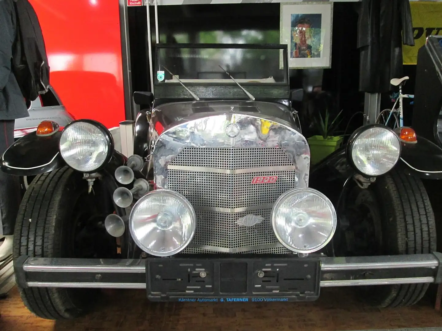 Volkswagen 11 - DB SS 29 Replika Mercedes-Benz Gazelle W06 Чорний - 2