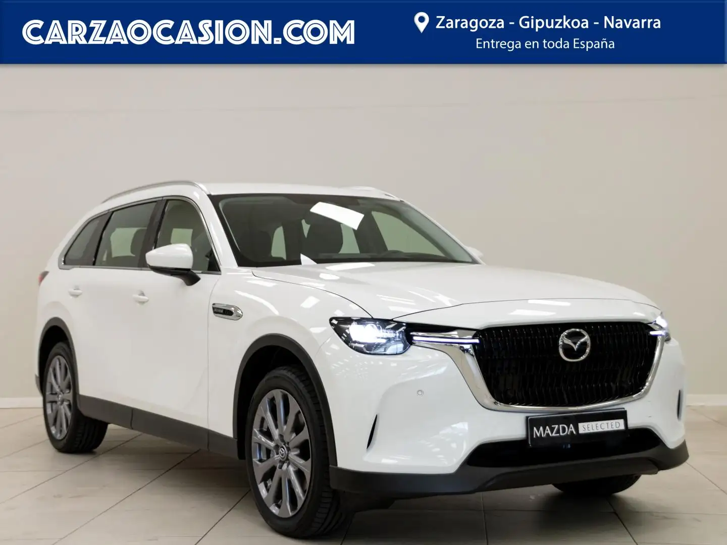 Mazda CX-80 3.3 e-Skyactiv-D MHEV Exclusive-Line AWD Aut. Blanco - 1