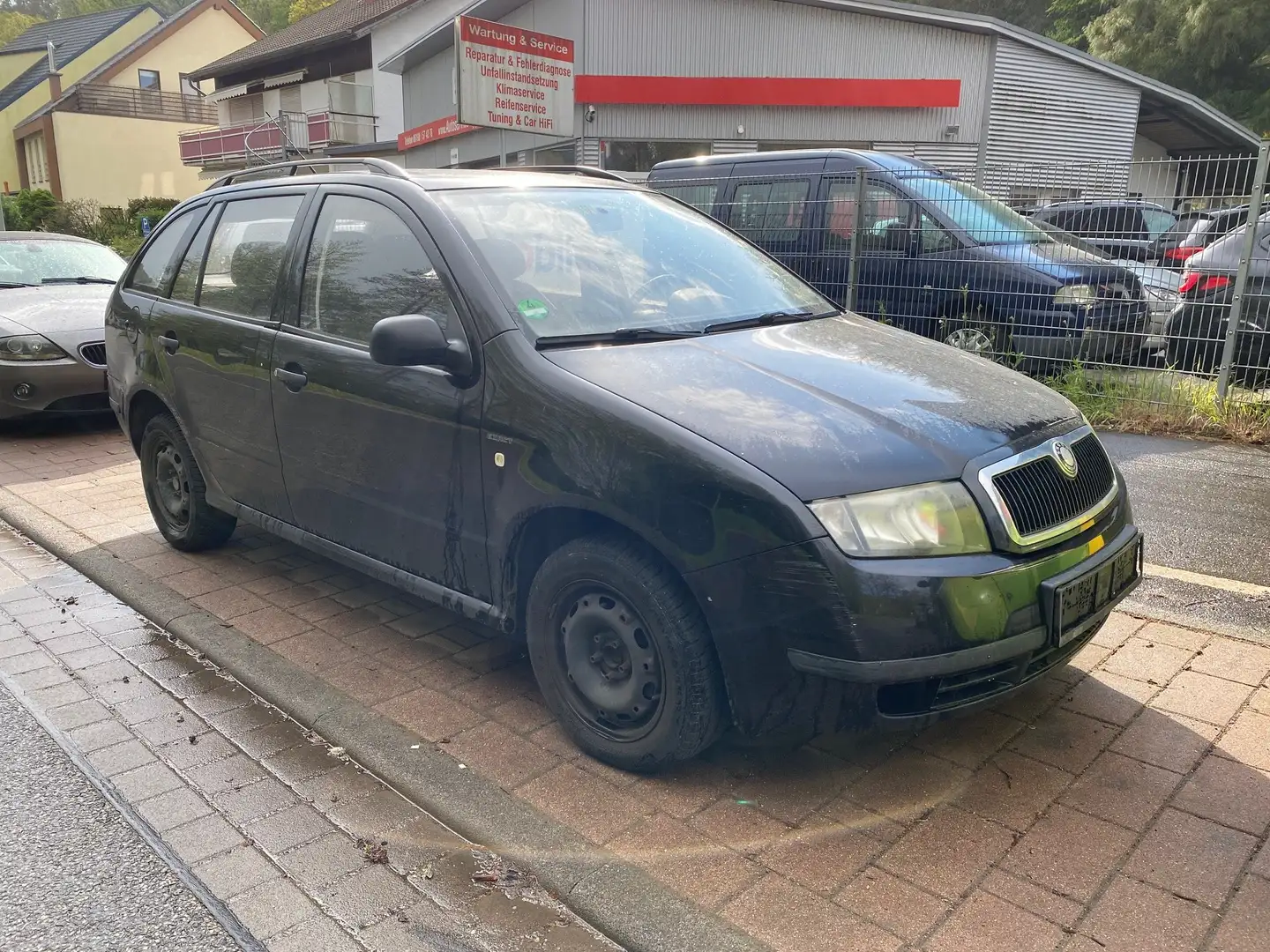 Skoda Fabia Exact Zahnriemen gerissen Scheckheft Euro4 Tuv 25 Noir - 1