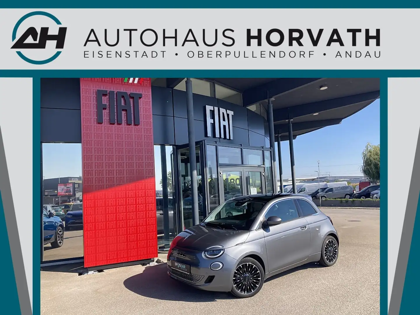 Fiat 500e 500 Elektro La Prima 42 kWh Grau - 1