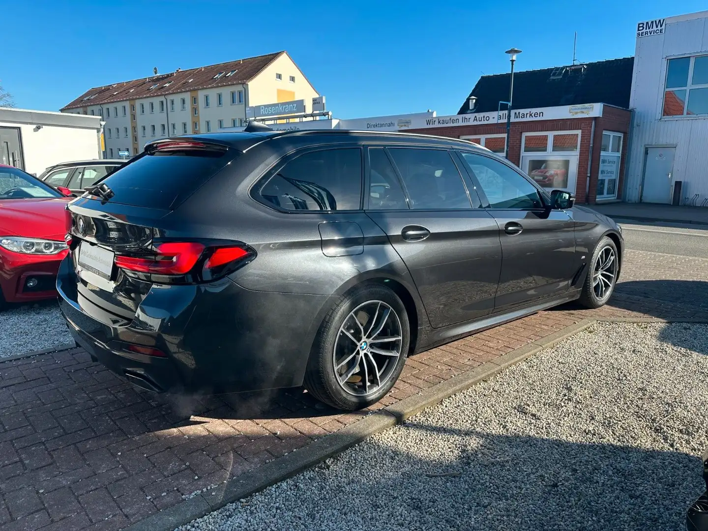 BMW 520 d*M SPORT PRO*HUD*HIFI*LASER*RFK*DAB* Gris - 2