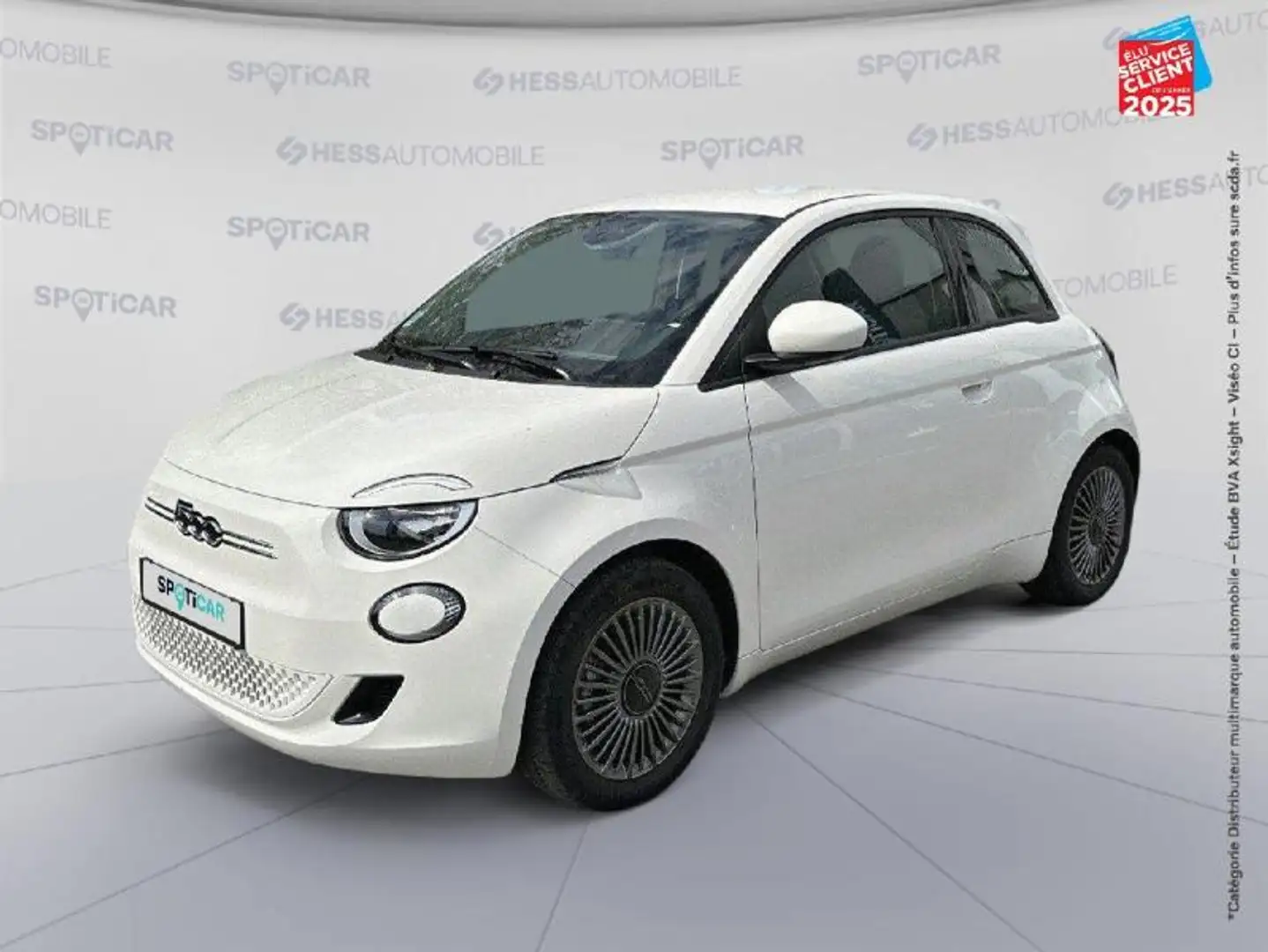 Fiat 500e e 118ch Icône Blanc - 1