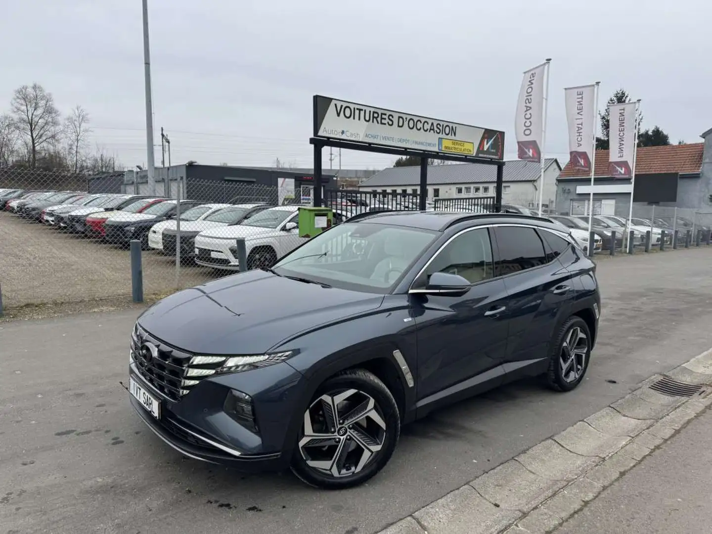 Hyundai TUCSON 1.6D 136CV 48V 7DCT SHINE Grijs - 1