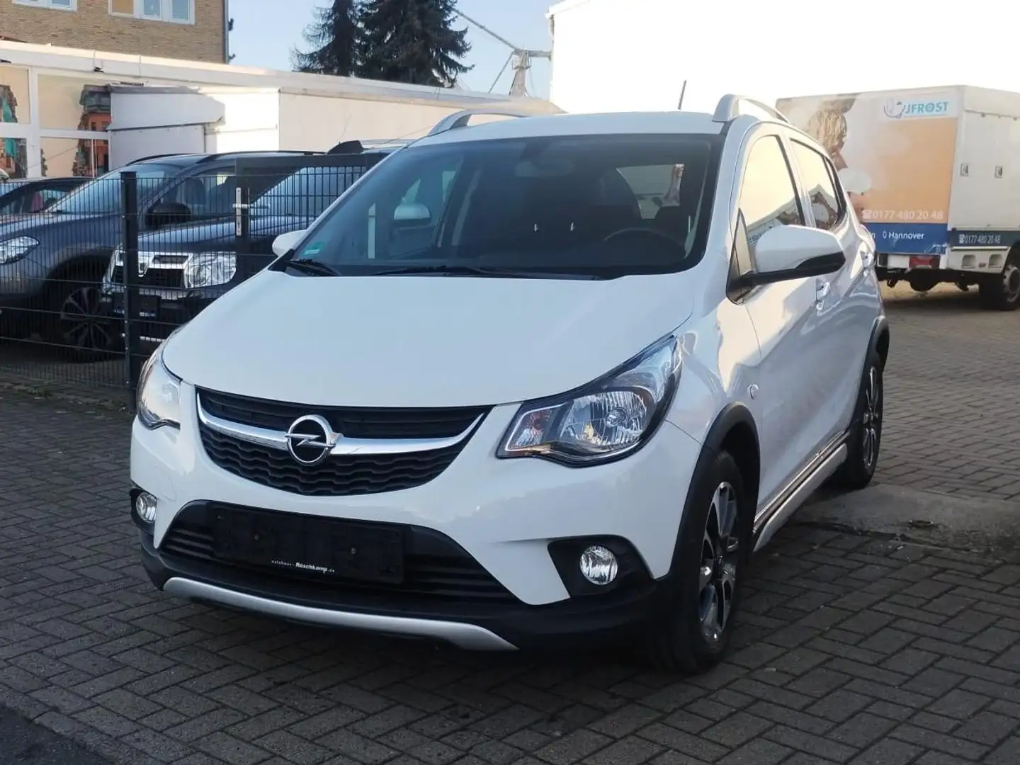 Opel Karl Rocks Klima Alu PDC Sitzheizung Tempomat Euro 6 Weiß - 1