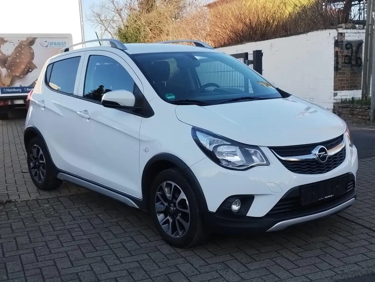 Opel Karl Rocks Klima Alu PDC Sitzheizung Tempomat Euro 6 Weiß - 2