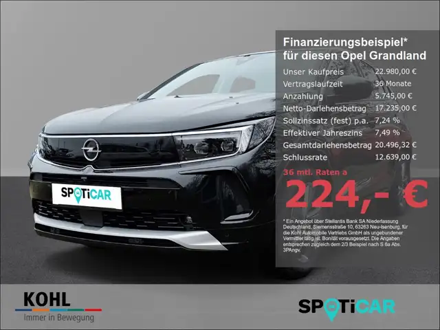 Opel Grandland Ultimate 1.2 Turbo AT8 AHK 360 Kamera Keyless LED