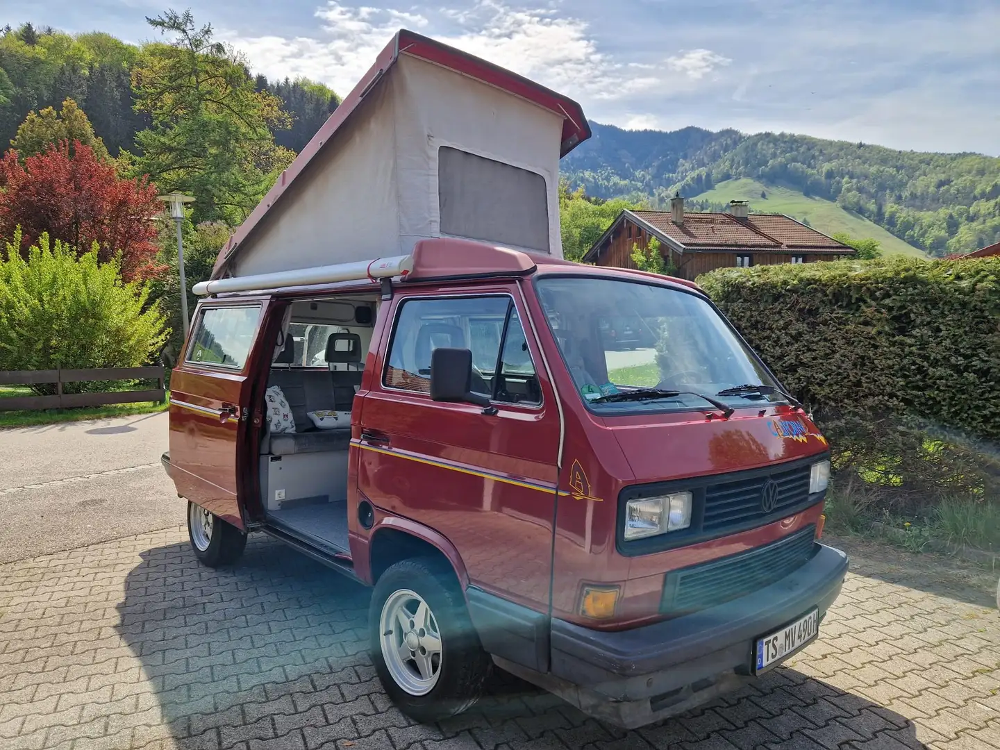 Volkswagen T3 California WBX 2.1 - H-Kennzeichen Roşu - 2
