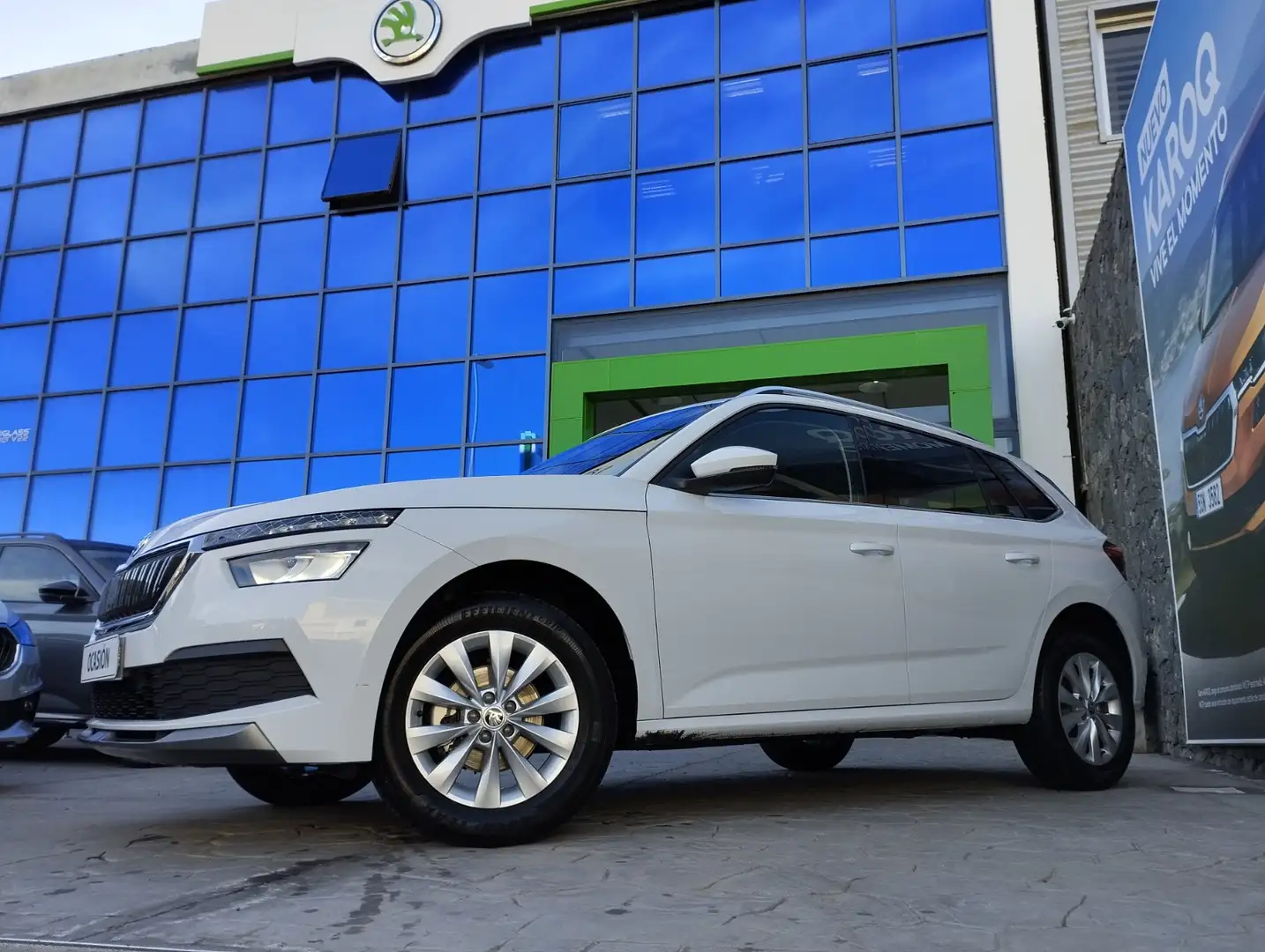 Skoda Kamiq 1.0 TSI Ambition 81kW DSG Blanc - 2