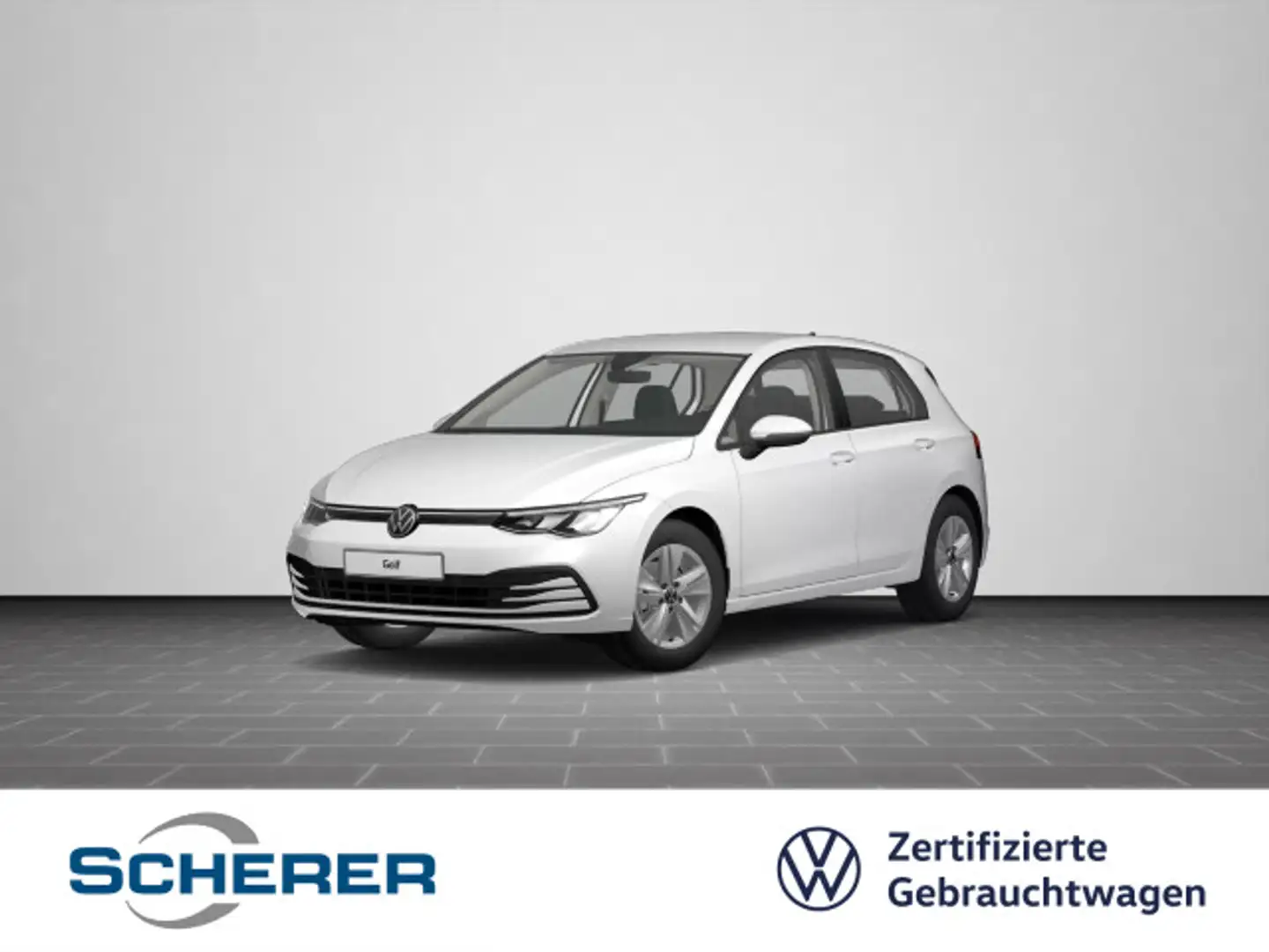 Volkswagen Golf VIII LIFE 2.0 TDI DSG LED NAVI SHZ APP CONN Weiß - 1