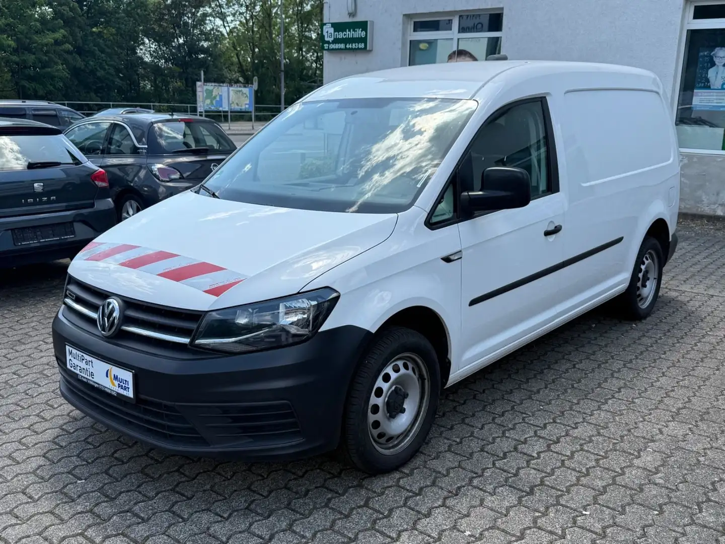 Volkswagen Caddy 2.0 TDI Nfz Maxi Kasten BMT 4Motion Regal Blanc - 1