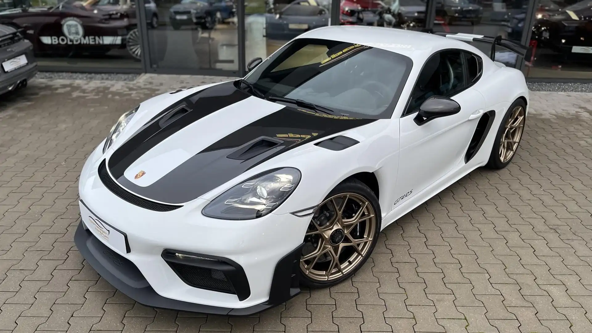 Porsche 718 Cayman GT4 RS, Weissach, Clubsport, Keramik, Lift Fehér - 2