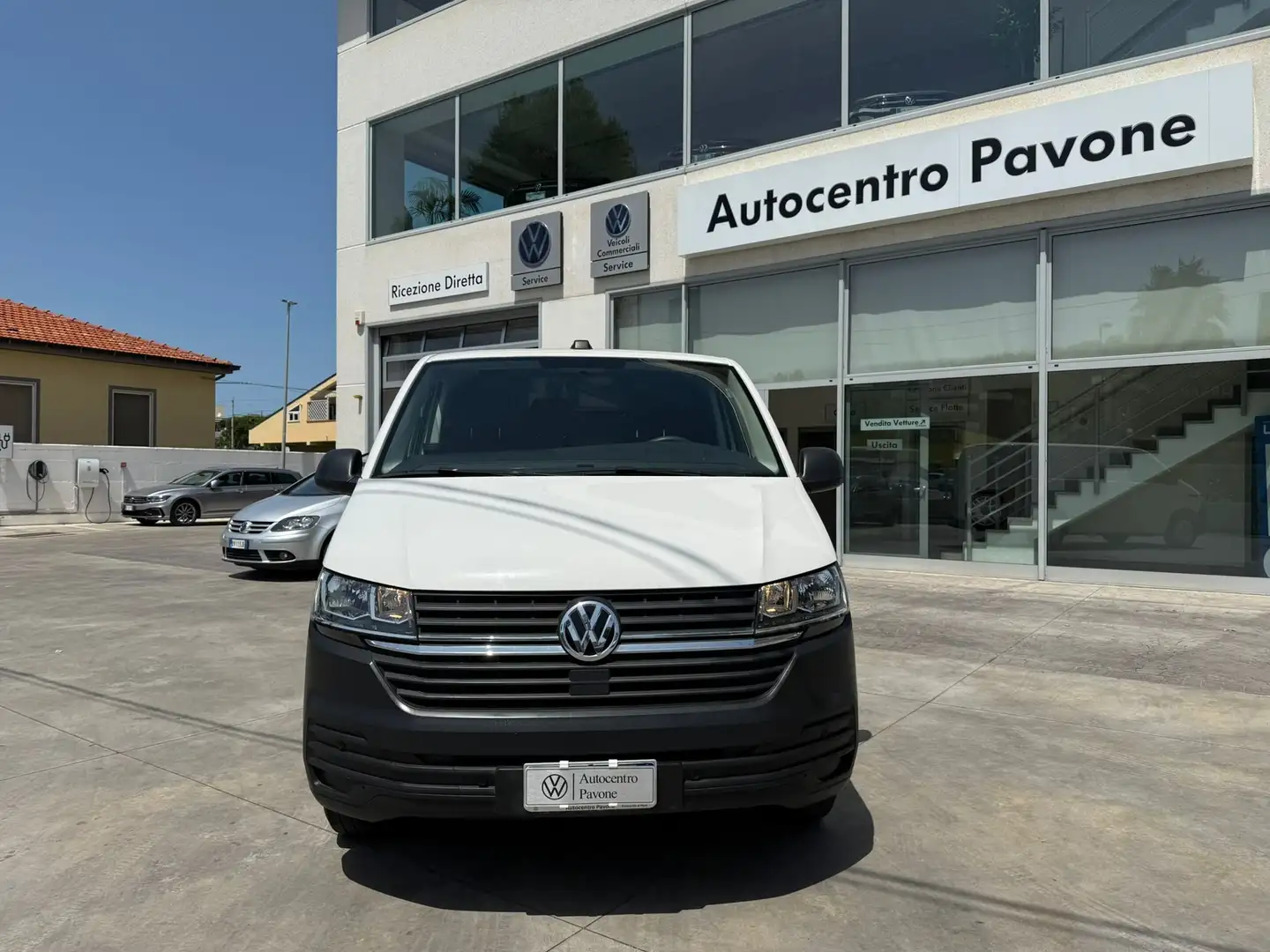 Volkswagen T6.1 Transporter VAN 2.0 Tdi 150 CV DSG -Navi-App Connect- Blanc - 2