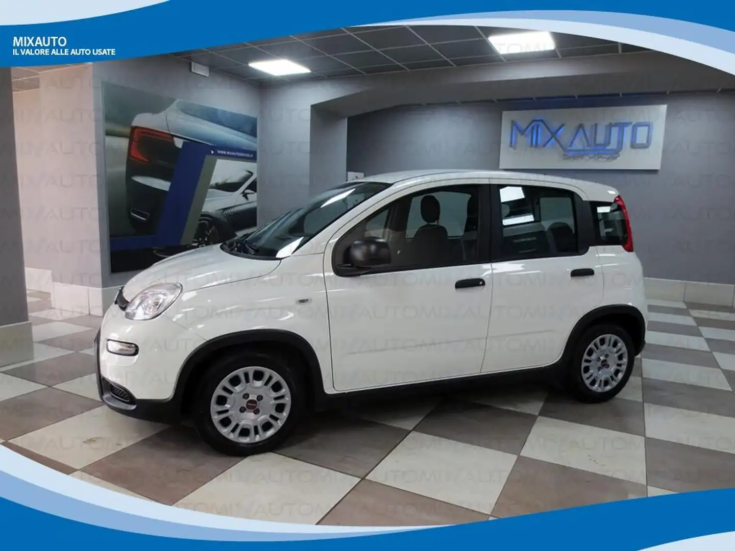 Fiat Panda Hybrid 1.0 FireFly 70cv EU6 Bianco - 1