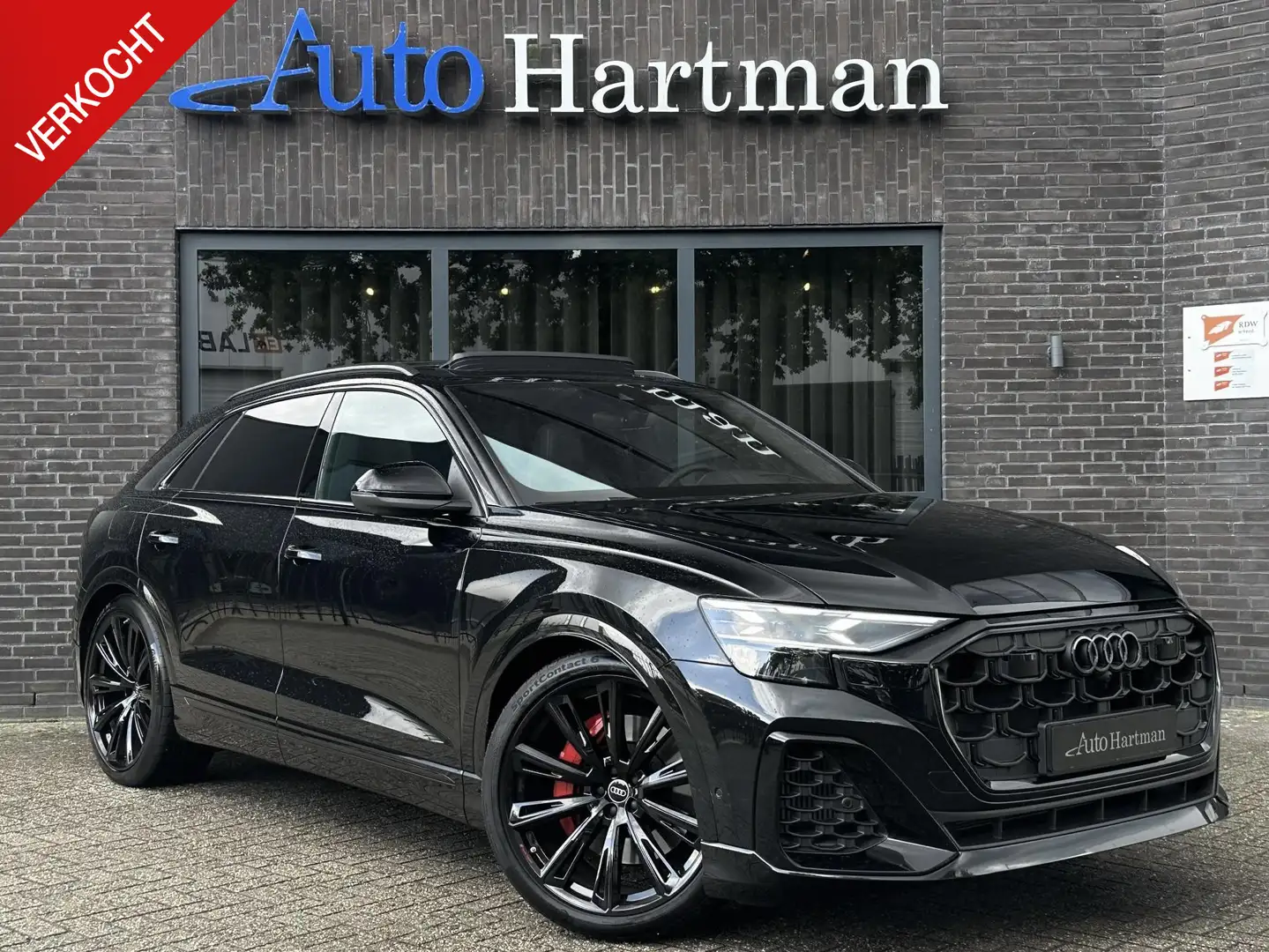Audi Q8 60 TFSI e quattro Pro Line S Competition Achterasb Schwarz - 1