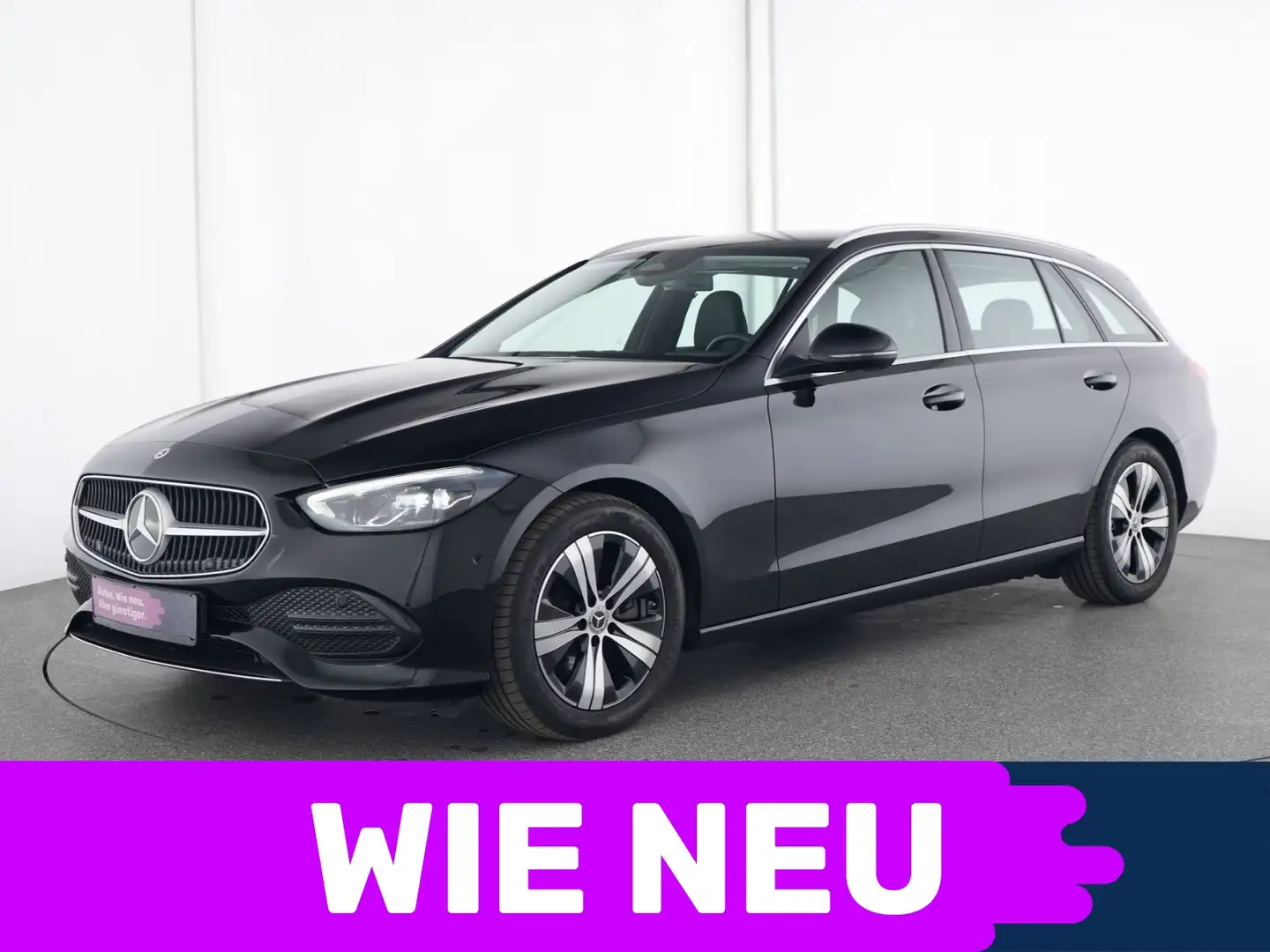 Mercedes-Benz C 200 d Avantgarde LED|Park-Paket|Navi|SHZ Schwarz - 1
