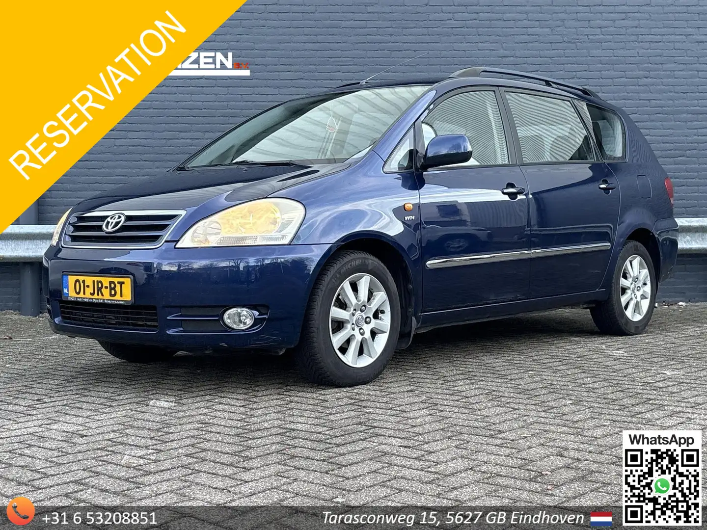 Toyota Avensis Verso 2.0i Linea Sol 7 Persoons | Airco | Trekhaak | Blau - 1