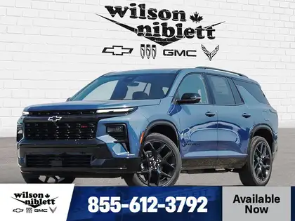 Blue 2026 Chevrolet Traverse SUV / Crossover Four-Wheel Drive Automatic