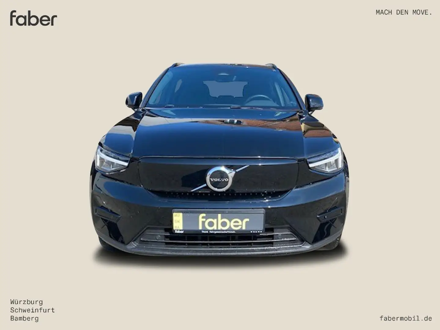 Volvo XC40 Recharge Pure Electric Core Schwarz - 2