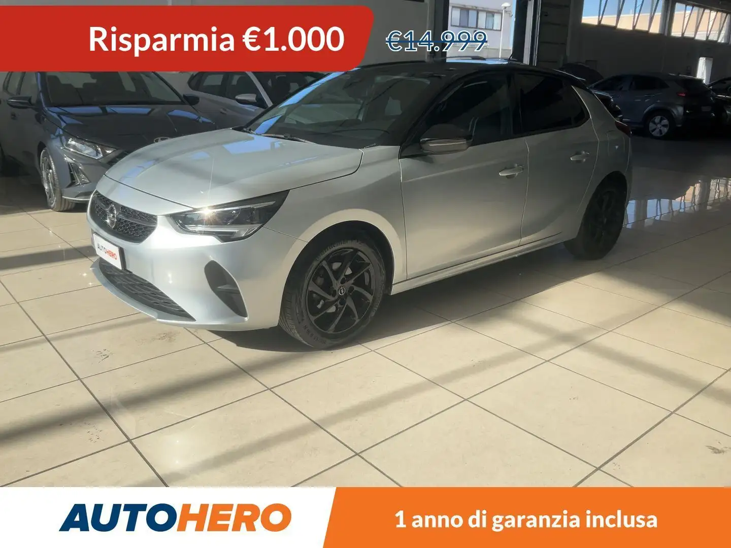 Opel Corsa 1.2 Design & Tech Grigio - 1