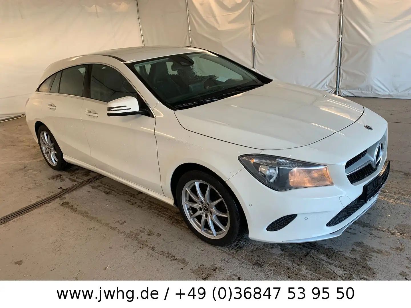 Mercedes-Benz CLA 220 4MHarmanK Carplay Leder Weiß - 2