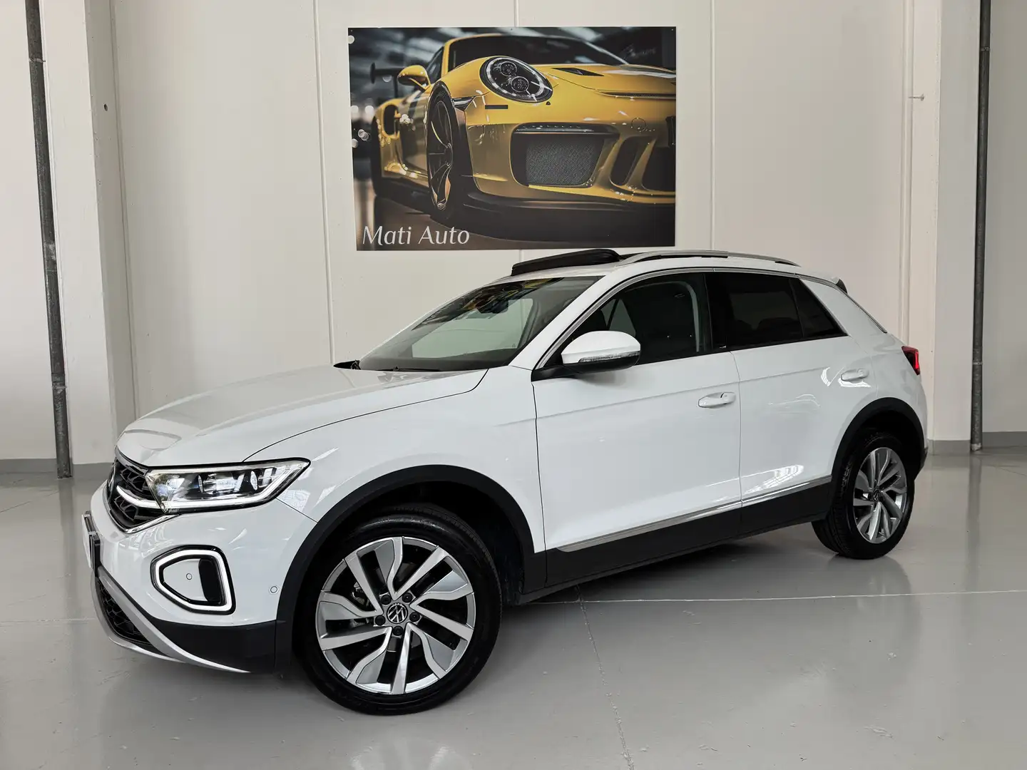 Volkswagen T-Roc 1.5 tsi Style Business dsg TETTO FULLLLL Blanc - 2